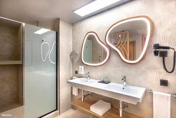 RIU Palace Swahili - Beispiel Bad Modellbild (Zimmercodierungen JB1, J1N, J1M, J2M & JBQ)