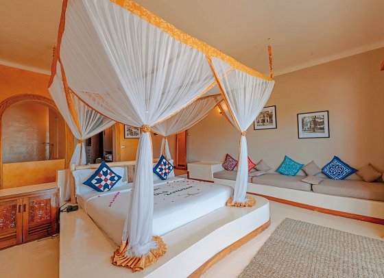Gold Zanzibar Beach House & Spa - Wohnbeispiel Deluxe Ocean View (Zimmercodierung UDM)