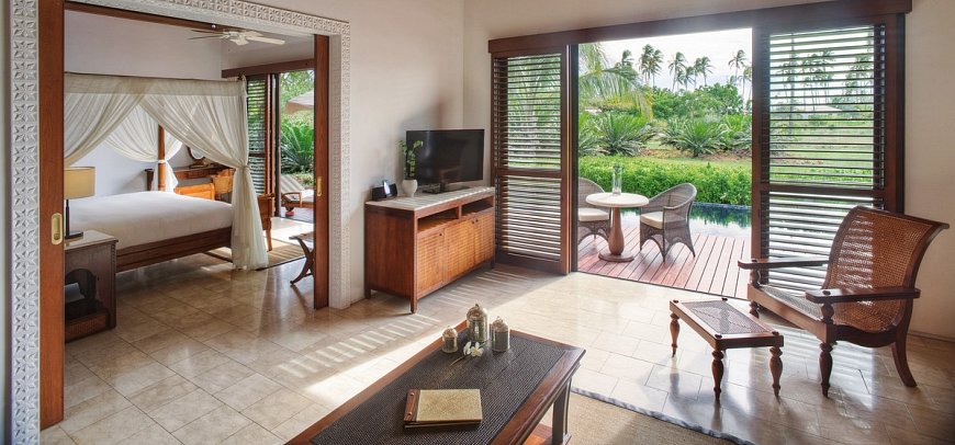 The Residence Zanzibar - Wohnbeispiel Luxury Ocean Front Pool Villa
