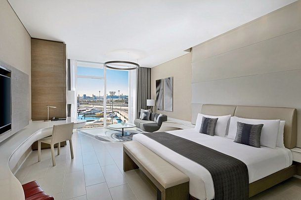 W Abu Dhabi - Yas Island - Wohnbeispiel Spectacular King/Twin (Zimmercodierung DB2)