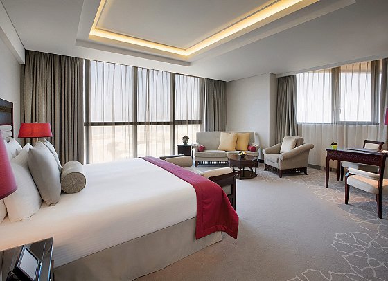 Bab Al Qasr - Wohnbeispiel Deluxe Room (Zimmercodierungen DD1, UP3, UP7 & UPM)