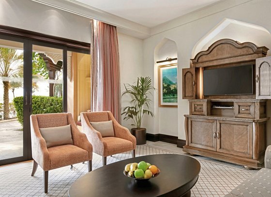 Shangri-La Qaryat Al Beri - Wohnbeispiel Garden Suite (Zimmercodierung WB1)