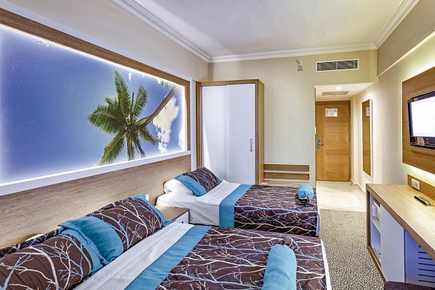 Saphir Hotel & Villas - Wohnbeispiel Doppelzimmer Meerblick (Zimmercodierungen DBM & DCM)