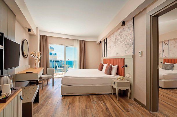 Seaden Sea Planet Resort & Spa - Wohnbeispiel amilienzimmer Meerblick (Zimmercodierung FBM)