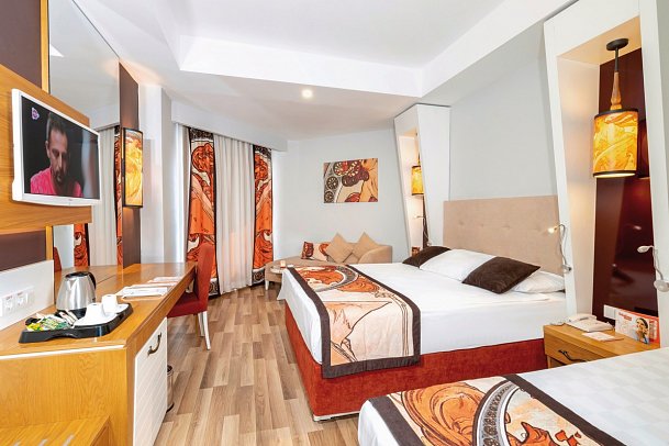 Orange Palace - Wohnbeispiel Doppelzimmer (Zimmercodierungen DB1 & DC1)