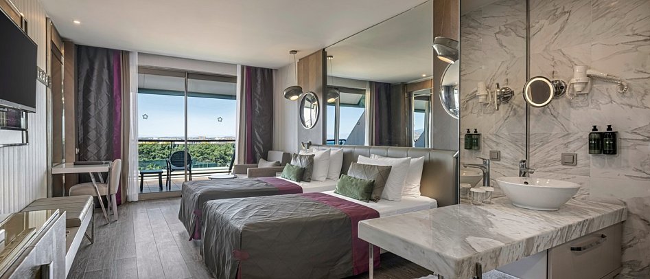 Side Star Elegance - Wohnbeispiel Doppelzimmer Landblick (Zimmercodierungen DB1 & DC1)