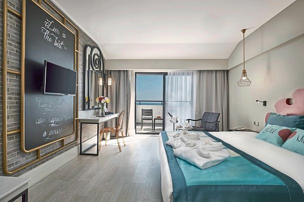 Seaden Valentine Resort & Spa - Adults Only +16 - Wohnbeispiel Doppelzimmer Komfort (Zimmercodierung DFN)