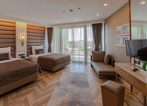 Alexia Resort & Spa - Wohnbeispiel Doppelzimmer Komfort seitl. Meerblick