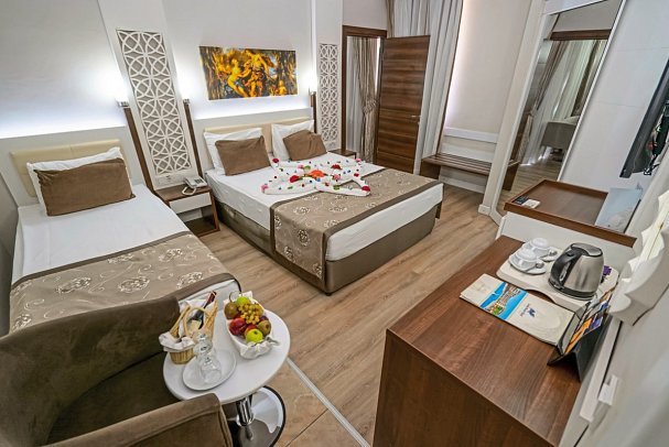 Linda Resort - Wohnbeispiel Familienzimmer (Zimmercodierung FB1)