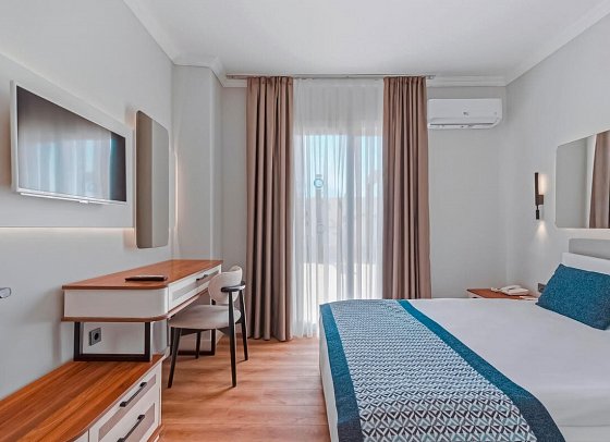 Q Ella Beach Hotel - Wohnbeispiel Doppelzimmer (Zimmercodierungen DB1 & DC1)