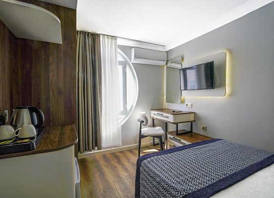 Q Ella Beach Hotel - Wohnbeispiel Doppelzimmer Eco ohne Balkon (Zimmercodierung DE1)