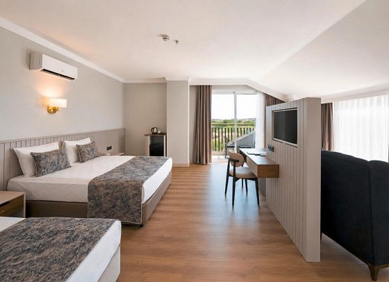 Q Ella Beach Hotel - Wohnbeispiel Doppelzimmer Deluxe (Zimmercodierung DD1)