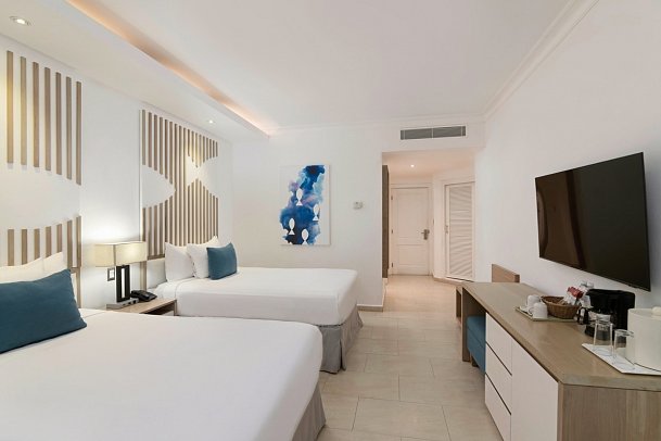 Wyndham Alltra Samaná - Wohnbeispiel Premium Gardenview (Zimmercodierung UM1)