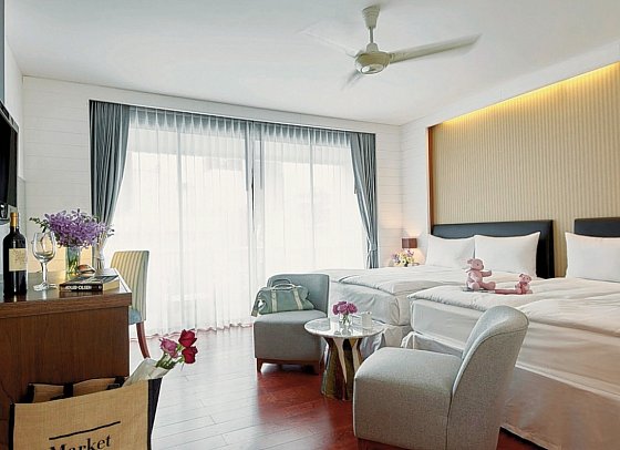 Loligo Resort Hua Hin - Wohnbeispiel Deluxe Balcony (Zimmercodierung UD2)