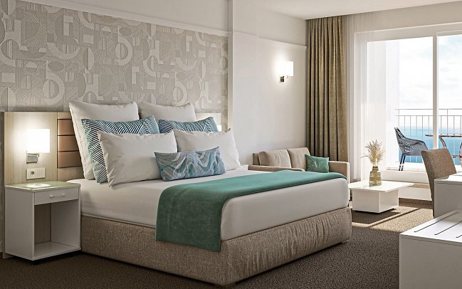 Alua Sunny Beach Resort & Spa - Wohnbeispiel Doppelzimmer Meerblick