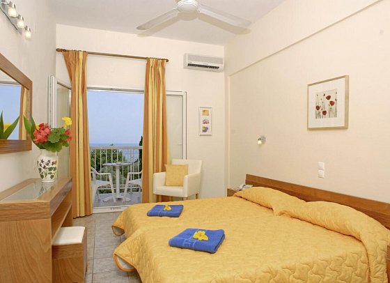 Ipsos Beach Hotel - Wohnbeispiel Doppelzimmer (Zimmercodierung DB1)