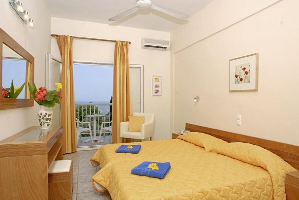 Ipsos Beach Hotel - Wohnbeispiel Doppelzimmer (Zimmercodierung DB1)