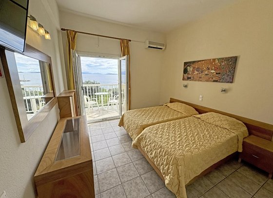 Ipsos Beach Hotel - Wohnbeispiel Familienzimmer (Zimmercodierung FB1)