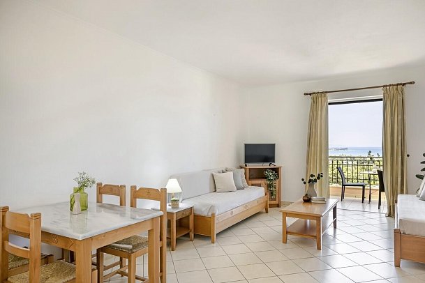 Century Resort Corfu - Wohnbeispiel Family One Bedroom Superior Sea View (Zimmercodierung FSM)
