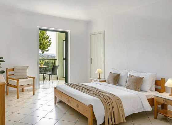 Century Resort Corfu - Wohnbeispiel Double Garden View (Zimmercodierung D1G)