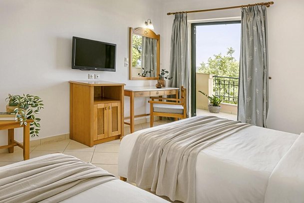 Century Resort Corfu - Wohnbeispiel Family One Bedroom Garden View (Zimmercodierung F1G)