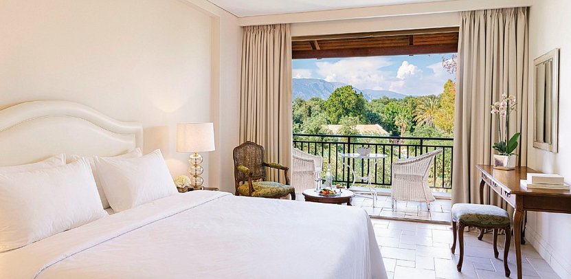 Grecotel Eva Palace - Wohnbeispiel Bungalow Gartenblick (Zimmercodierung BBG)