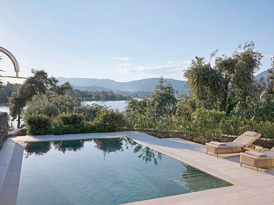 Grecotel Eva Palace - Wohnbeispiel Villa Dream One Bedroom Private Pool 1st Row (Zimmercodierung V1R)