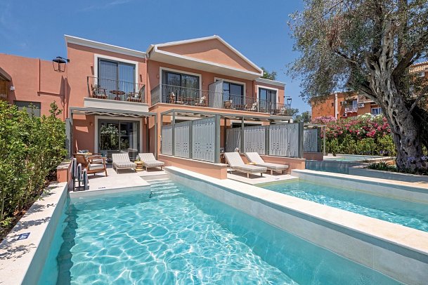 Sentido Apollo Palace - Wohnbeispiel Juniorsuite Deluxe Privatpool (Zimmercodierung JDR)