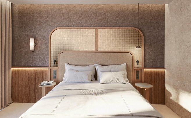 Sentido Apollo Palace - Wohnbeispiel Juniorsuite Deluxe Privatpool (Zimmercodierung JDR)