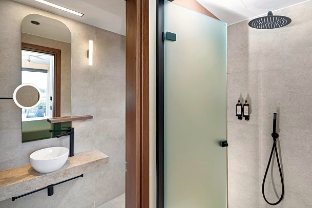 Sentido Apollo Palace - Beispiel Bad Suite Deluxe Family (Zimmercodierung WD1)