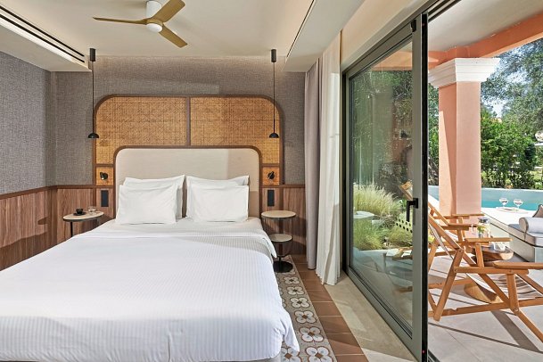 Sentido Apollo Palace - Wohnbeispiel Suite Deluxe Family Privatpool (Zimmercodierung WDR)