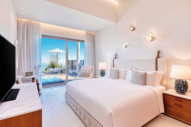 Domes Miramare, a Luxury Collection Resort, Corfu - Wohnbeispiel Bungalow Meerblick