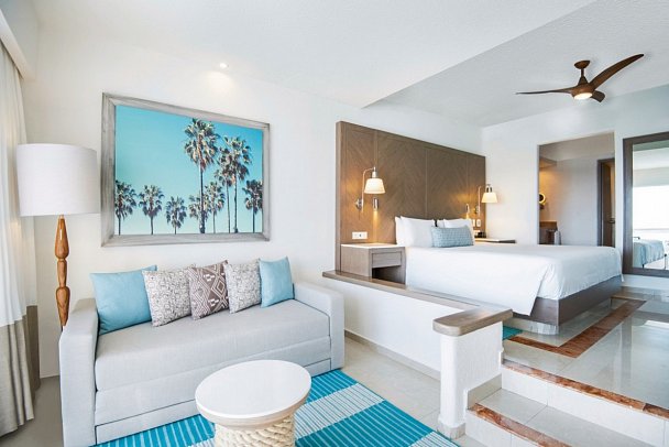 Sunscape Cancun - Wohnbeispiel Juniorsuite Oceanview Double Beds (Zimmercodierung J9M)