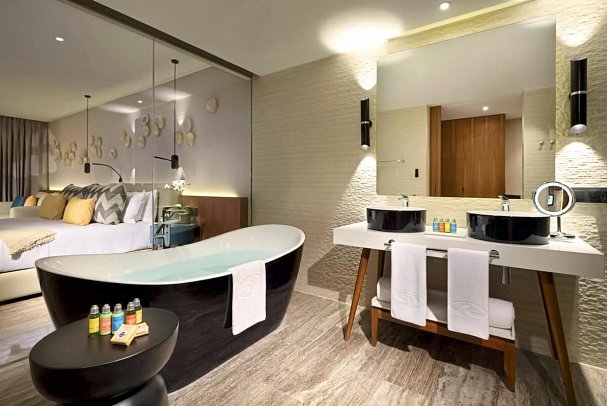 Grand Palladium Select Costa Mujeres - Wohnbeispiel Juniorsuite Poolside (Zimmercodierung J1P)
