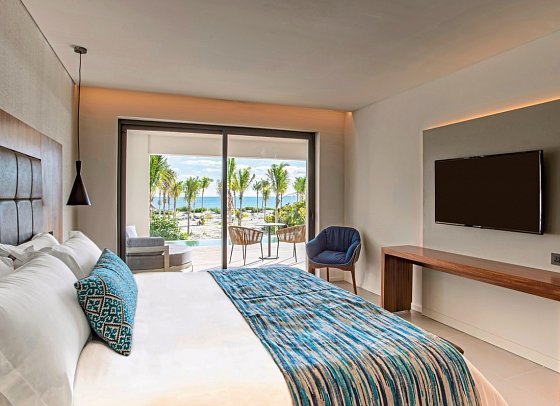 Majestic Elegance Costa Mujeres - Wohnbeispiel Majestic Juniorsuite Swim-Up (Zimmercodierung JBQ)