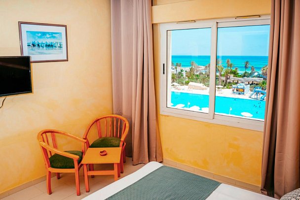 Djerba Castille - Wohnbeispiel Doppelzimmer Meerblick (Zimmercodierungen DBM & DCM)