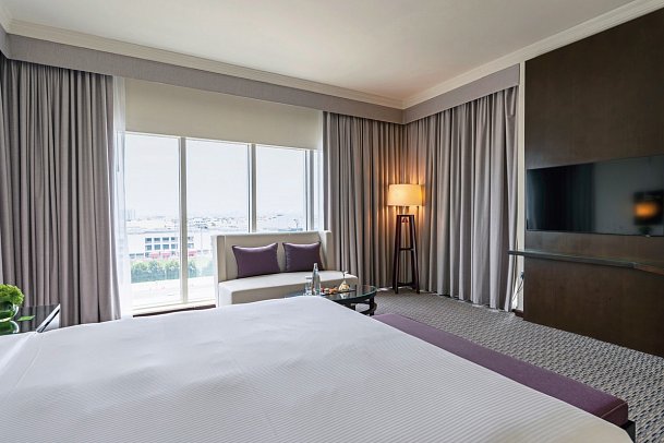 Radisson Blu Hotel Barsha Heights - Wohnbeispiel Guest Room (Zimmercodierung DB1)