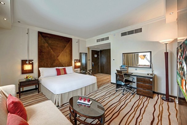 Radisson Blu Hotel Barsha Heights - Wohnbeispiel Guest Room (Zimmercodierung DB1)