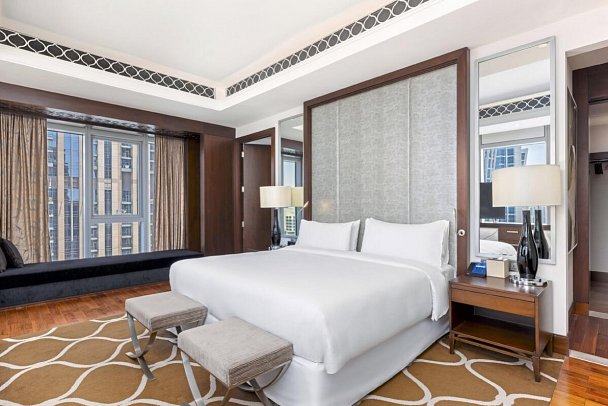 Hilton Dubai Al Habtoor City - Wohnbeispiel Executive Suite (Zimmercodierung WT1)