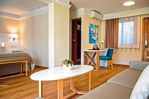 Alua Suites Fuerteventura - Wohnbeispiel Juniorsuite (Zimmercodierung JBG)