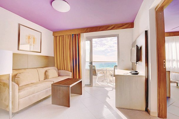 SBH Monica Beach Resort - Wohnbeispiel Doppelzimmer Superior Meerblick (Zimmercodierung DSM)