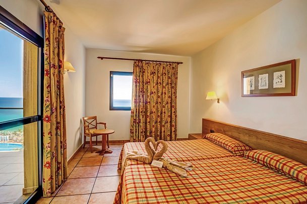 SBH Club Paraiso Playa - Wohnbeispiel Familienzimmer Meerblick (Zimmercodierung FBM)