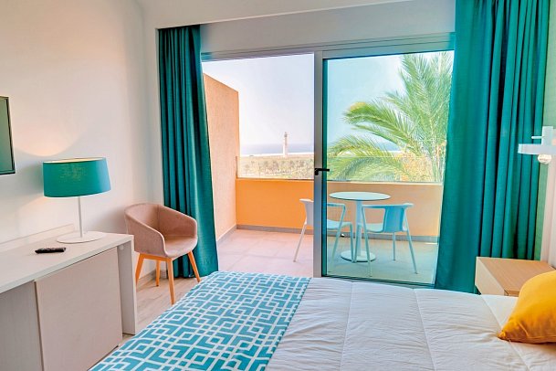 SBH Maxorata Resort - Wohnbeispiel Doppelzimmer Meerblick (Zimmercodierungen DBN, DPN & DCN)