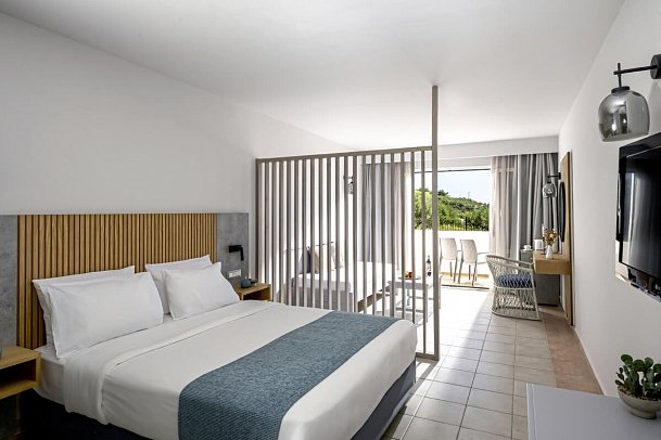 Mare Village - Wohnbeispiel Doppelzimmer Gartenblick (Zimmercodierung DBG)