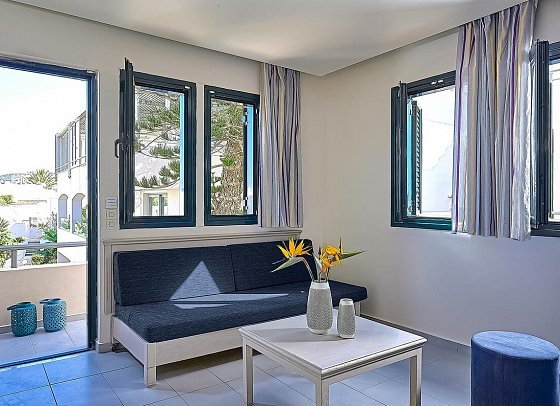 Castello Village Resort - Wohnbeispiel Suite Meerblick 1 Schlafzimmer (Zimmercodierung WBM)