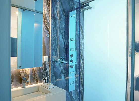 I Resort Beach Hotel & Spa - Beispiel Bad (Zimmercodierung DBL)