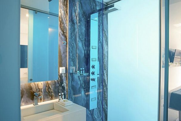 I Resort Beach Hotel & Spa - Beispiel Bad (Zimmercodierung DBL)