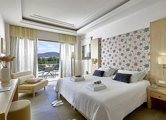 Castello Boutique Resort & Spa - Wohnbeispiel Doppelzimmer Superior Poolblick (Zimmercodierung DSP)