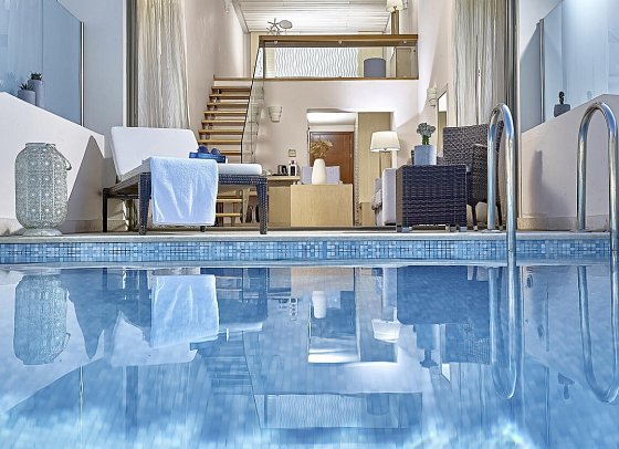 Castello Boutique Resort & Spa - Wohnbeispiel Maisonette mit privatem Pool (Zimmercodierung MB1)