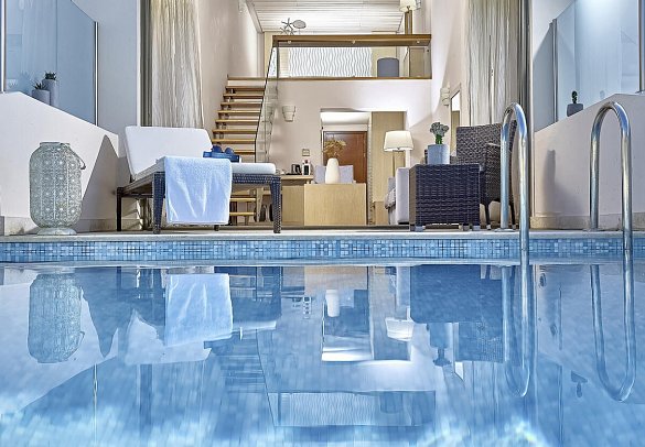 Castello Boutique Resort & Spa - Wohnbeispiel Maisonette mit privatem Pool (Zimmercodierung MB1)